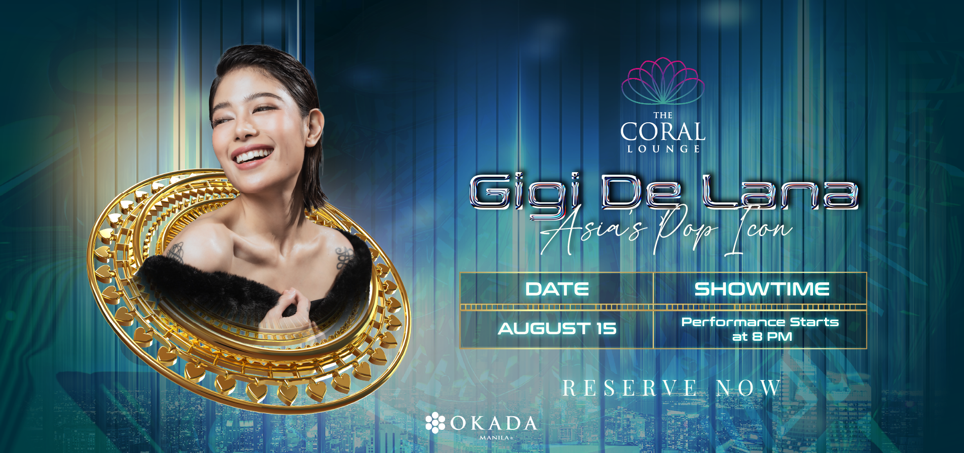 The Coral Lounge - Spotlight Saturdays - Gigi De Lana