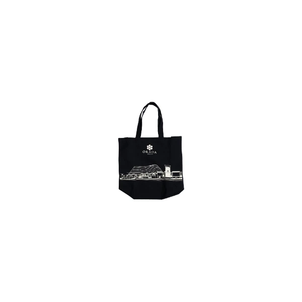 Okada Manila Black Tote Bag – The Building Collection